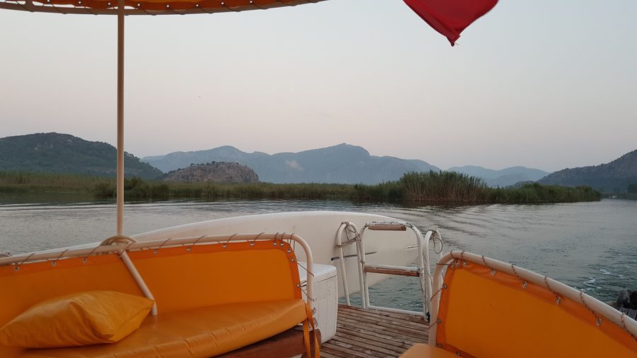 Evening atmosphere in Dalyan